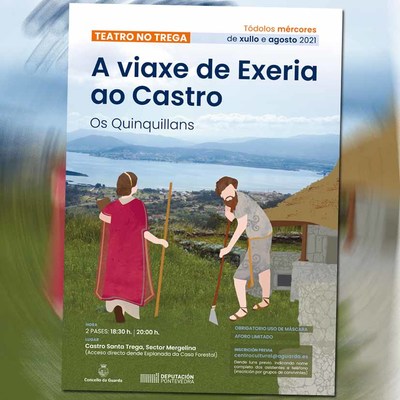 A Guarda inaugura -Teatro no Trega- con Os Quinquillns