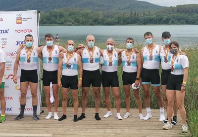 El Club Remo do Mio particip en el Campeonato de Espaa en Baolas