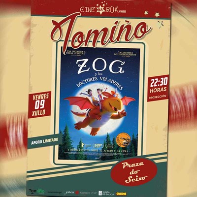 Cinema este venres en Tomio con Zog y los doctores voladores
