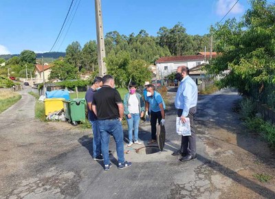 O Concello remata o proxecto de mellora de abastecemento de auga no Rosal