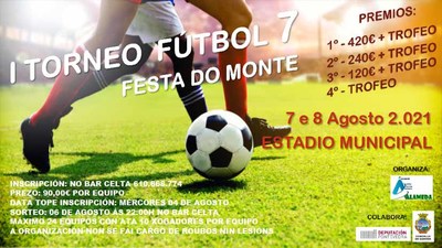 Abertas as inscricins para o I Torneo Ftbol 7 Festa do Monte