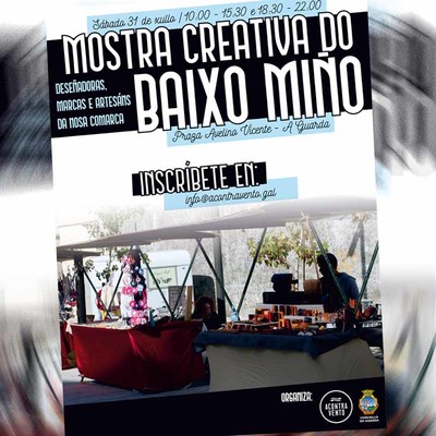 O talento ser o protagonista na I Mostra Creativa do Baixo Mio