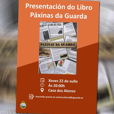 O libro -Pxinas da Guarda- presntase este xoves