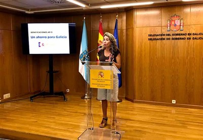 Raquel Snchez anuncia la mayor rebaja de los peajes en la historia de la autopista AP-9 