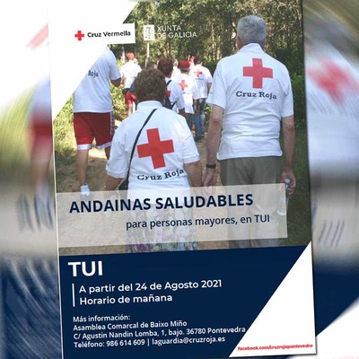 Las Andainas Saludables de Cruz Roja en Baixo Mio darn inicio el 24 de agosto
