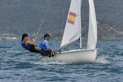 Participacin guardesa del Club Alagua en la regata 470 Master Cup