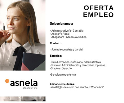Oferta de empleo en O Rosal