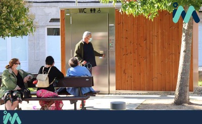 O Concello da Guarda instala aseos accesibles na Alameda da Guarda