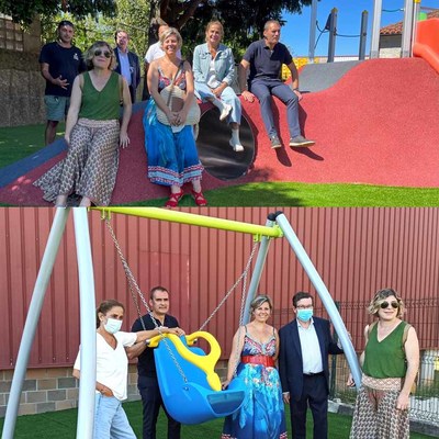 Tui xa desfruta das renovadas reas recreativas de Bornetas e da Gndara financiadas con 190.000 do Plan Concellos da Deputacin