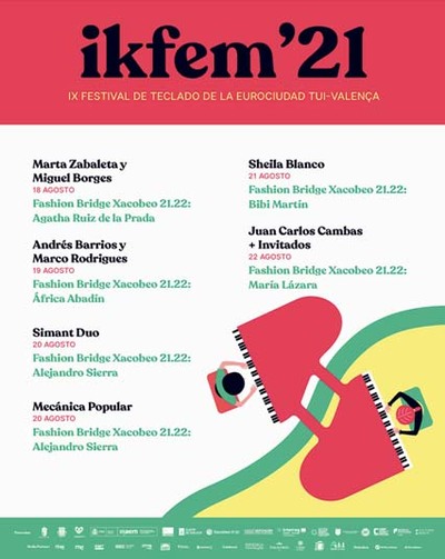 El festival IKFEm presenta la programacin del Fashion Bridge Xacobeo 21.22 con Agatha Ruiz de la Prada