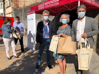 A Guarda acolleu este martes a campaa do proxecto depomar
