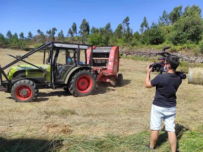 O Concello inicia a gravacin do documental -O agro en Oia-