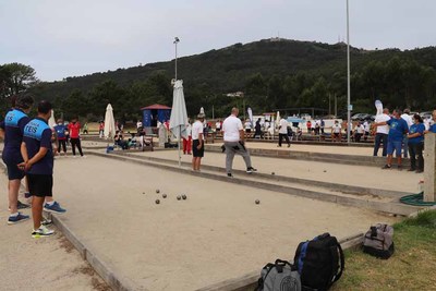 xito de participacin no I Torneo de Petanca Concello da Guarda