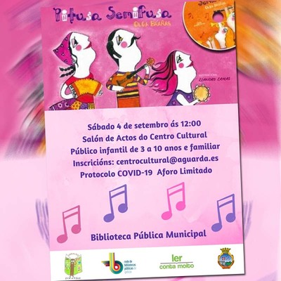 Concerto infantil de -Pitusa Semifusa- o 4 de setembro na Guarda
