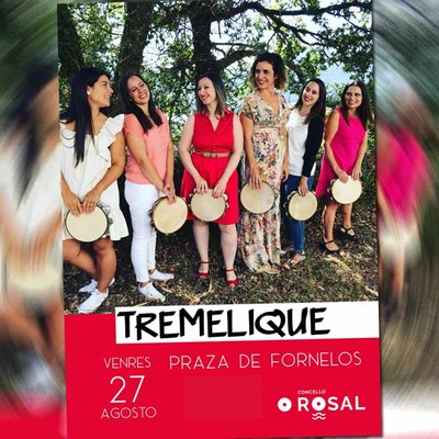 Pandereteiras Tremelique pechar este venres a axenda de vern do Rosal