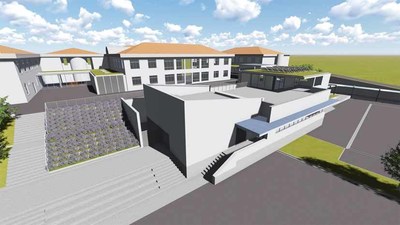 2 fase da requalificaao da Escola Bsica e Secundria de Vila Nova de Cerveira