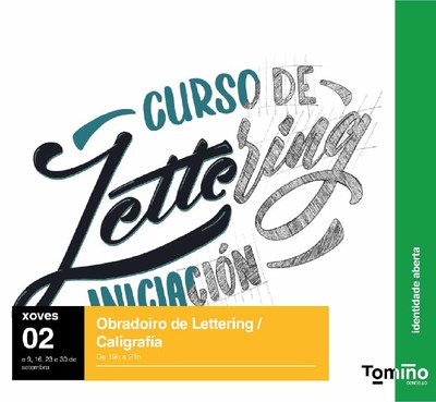 A OMIX de Tomio organiza un curso de lettering e caligrafa