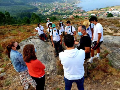 A Xunta pon en valor a difusin arqueolxica  realizada polos participantes do campo de voluntariado  de Oia