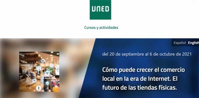 La Uned de Pontevedra lanza el curso digital -Cmo puede crecer el comercio local en la era de internet-