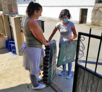 A parroquia de San Miguel duplica os seu nmero de composteiros individuais