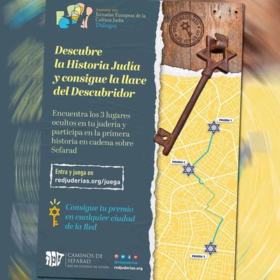 A Red de Juderas promove o xogo participativo -Busca la llave del dilogo/Busca a chave do dilogo- no mes de setembro en Tui
