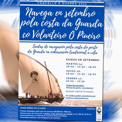 Nuevas salidas por la costa de A Guarda a bordo del volanteiro O Piueiro