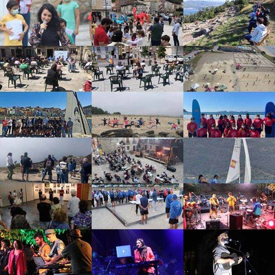 A Guarda disfrut de un verano culturalmente activo y seguro