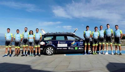Aser Estvez liderar al Team Oiense Turonia Maglia en la Volta Ciclista a Galicia