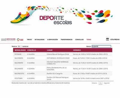 Aberto o prazo de inscricin nas DEPOrtescolas 2021-22