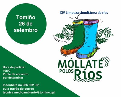 Tomio participa na XIV limpeza simultnea de ros