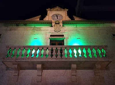 Tomio ilumnase de verde para conmemorar o Da Mundial do Alzheimer