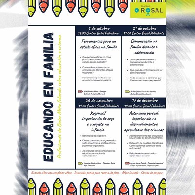 O Rosal aposta por -Educar en familia-