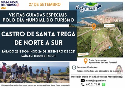 A Guarda conmemora o Da Mundial do Turismo con visitas guiadas especiais ao castro de Santa Trega