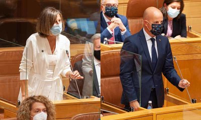 Beln Cachafeiro e Moiss Rodrguez toman posesin das sas actas no Parlamento de Galicia