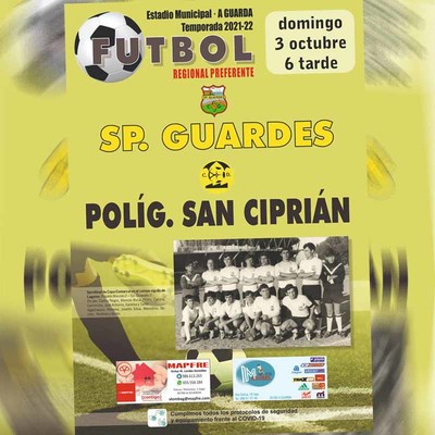 El Sporting Guards recibe este domingo en A Sangria al Polig. San Cirpin