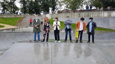 Tomio suma unha nova rea deportiva cunha pista de skate en goin ao abeiro do plan concellos
