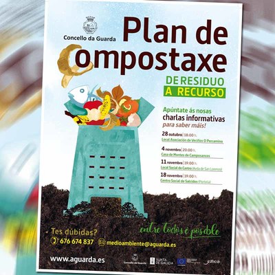 Continan as charlas informativas sobre o Plan de Compostaxe na Guarda