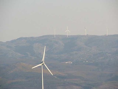 Pendiente de Admisin un parque elico correspondente aos montes de Gondomar e Tui na mesma entrada do Parque Natural Monte Aloia