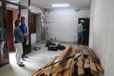 Arrancan as obras de reforma e adecuacin das dependencias da polica local