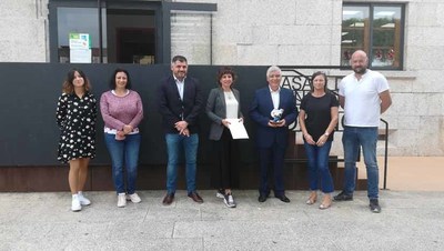 Tomio despide ao presidente sante da Cmara de Vila Nova de Cerveira