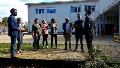A Xunta proxecta a renovacin  das envolventes dos colexios Pedro Caselles e pintor Antonio Fernndez e da iluminacin no CEIP Sobrada de Tomio