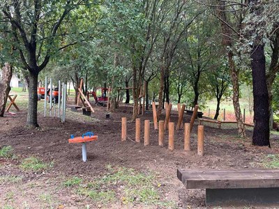 O ecoparque Sobreiral da contorna do Calvario, a punto de ser rematado