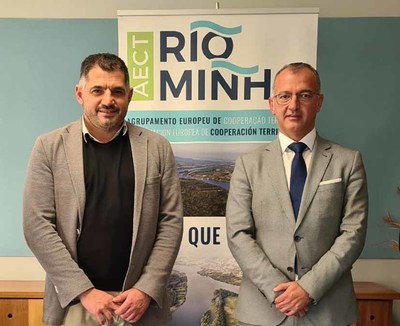 O AECT Rio Minho incorpora como director ao novo alcalde de Vila Nova de Cerveira, Rui Teixeira