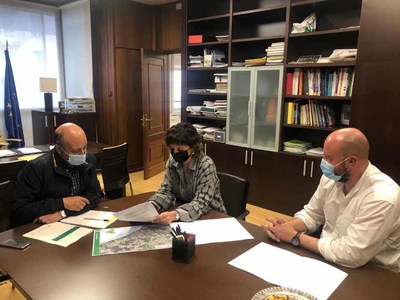 A Confederacin Hidrogrfica Mio-Sil compromtese a colaborar na construcin da Senda do ro Pego