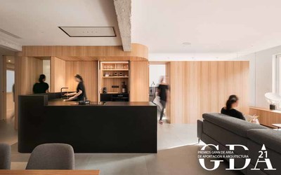 O proxecto -Oficinas Efmeras- de Jorge Enrquez executado no edificio Francisco Snchez galardoado cun dos premios  Gran de Area de Aportacin  Arquitectura 2021