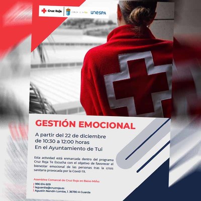 Cruz Roja en Baixo Mio organiza un curso de gestin emocional