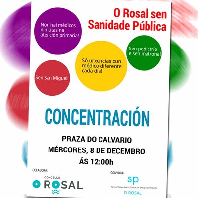 O Rosal, sen sanidade