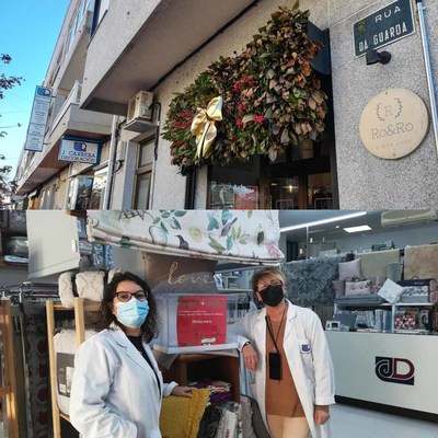 Unha trintena de comercios forman a ruta Nadal+Nadal organizada polo Concello de Tomio