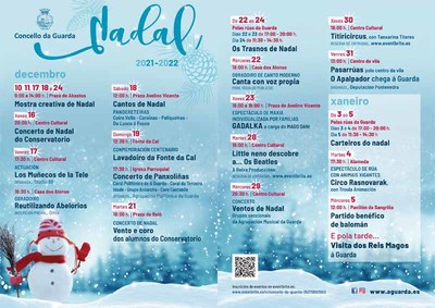 A programacin do Nadal contina esta semana na Guarda con actuacins, obradoiros e concertos