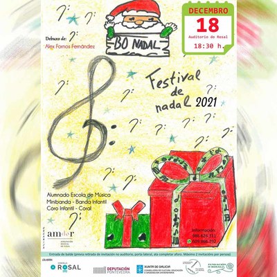 -EVENTO SUSPENDIDO- A Agrupacin Musical do Rosal celebra o seu festival de Nadal este sbado